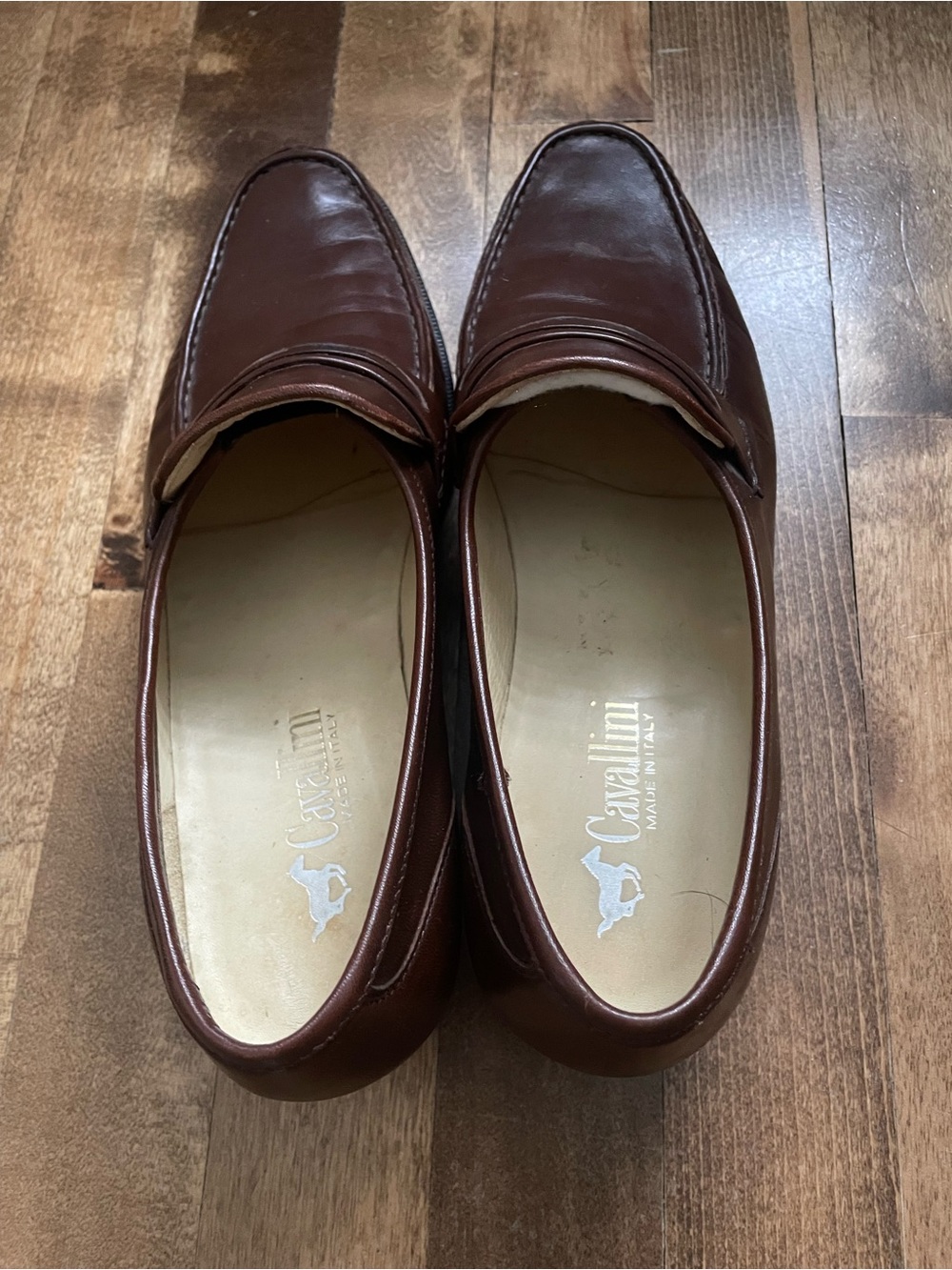 Cavallini medium brown leather loafers 8 - Picture 8 of 8
